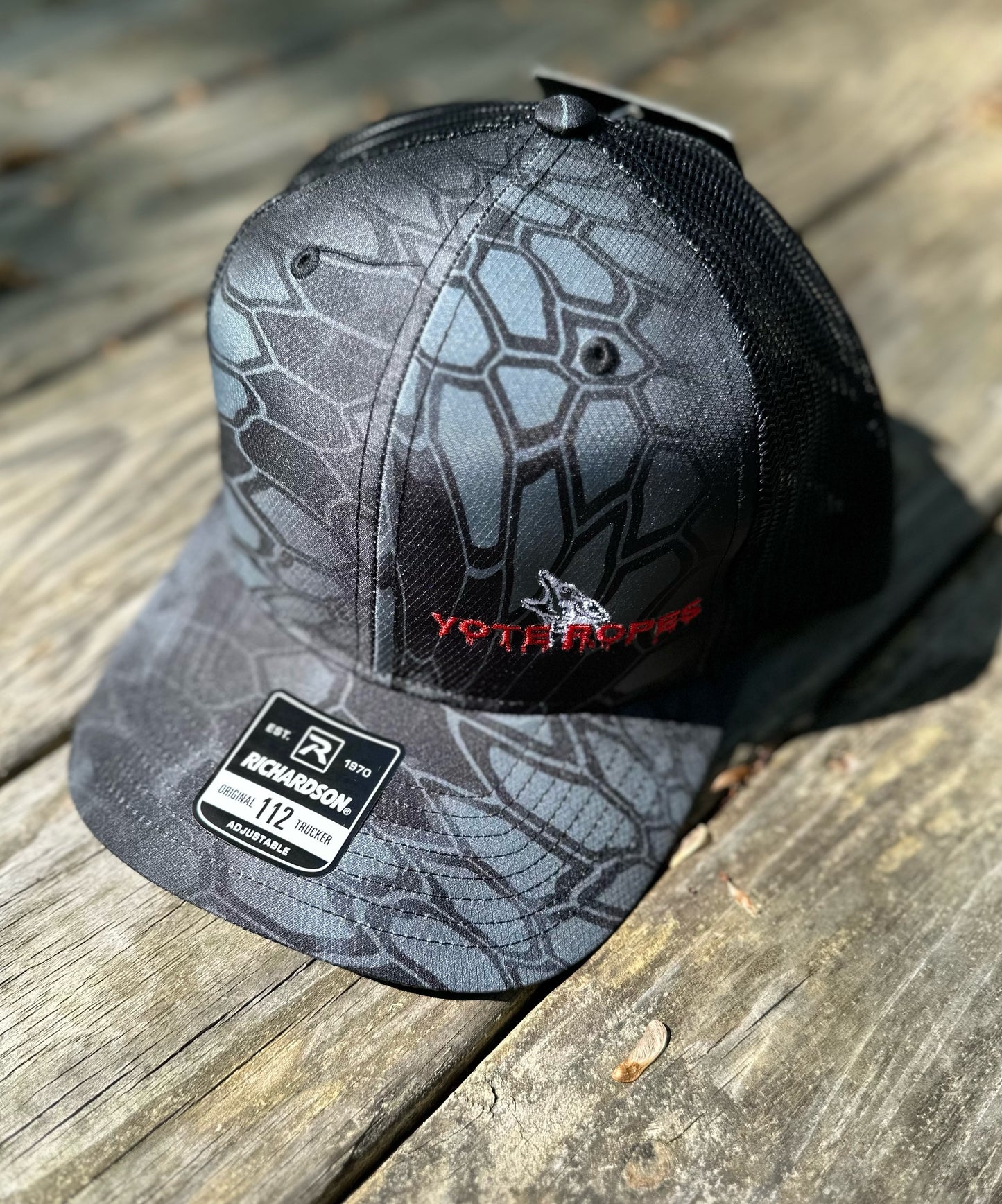 Kryptek Richardson Hat Front and Back