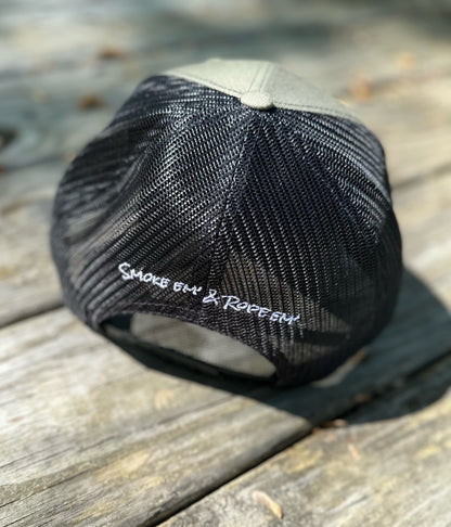 OD Green Richardson Hat Front and Back