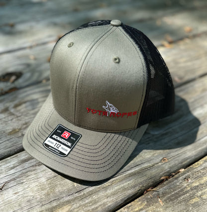OD Green Richardson Hat Front and Back